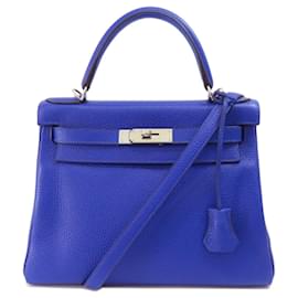 Hermès-Hermès Kelly 28-Blue