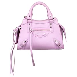 Balenciaga-Pink mini Neo classic city leather-Pink