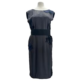Lanvin-Lanvin dresses T.FR 40 Silk-Black