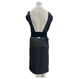 Lanvin-Lanvin dresses T.FR 40 Silk-Black