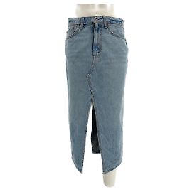 ABERCROMBIE & FITCH Gonne T.US 26 Cotone Blu