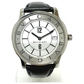 Bulgari-Bvlgari Bvlgari ST35S Solotempo Quartz Date Watch-Other