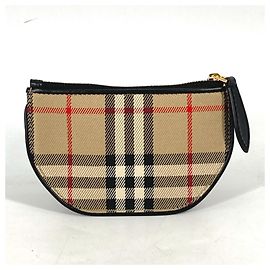 Monedero con estampado Olympia de Burberry Beige