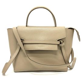 Céline Bolsa de ombro micro Celine 189153 Bege