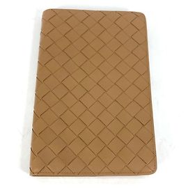 Bottega Veneta Intrecciato Notebook Memo Cover Brown