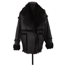 Iro Leather coat Black