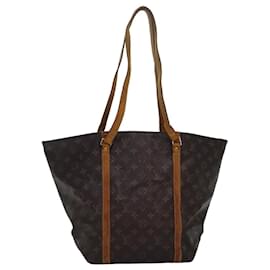 Louis Vuitton-LOUIS VUITTON Monogram Sac Shopping Tote Bag M51108 LV Auth 84073-Monogram