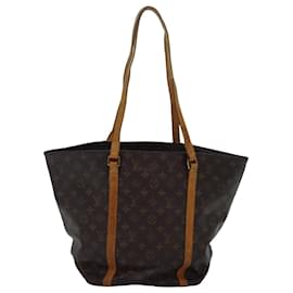 Louis Vuitton-LOUIS VUITTON Monogram Sac Shopping Tote Bag M51108 LV Auth 84073-Monogram