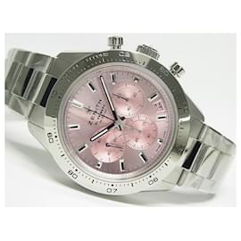 Zénith-ZENITH Chrono Master sports pink Dial world500 Lot Limited Genuine goods Mens-Silvery