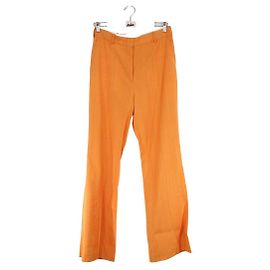 Sandro Pantalones rectos naranjas Naranja
