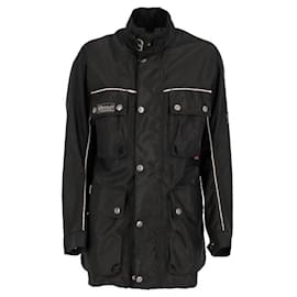 Belstaff-Belstaff Fieldmaster Black Nylon Jacket - 2000s-Black