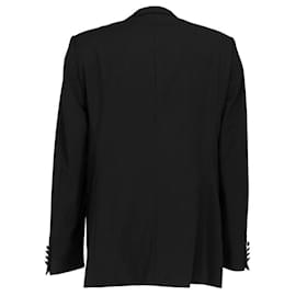 Hugo Boss-Hugo Boss Black Light Wool Jacket - 2000s-Black