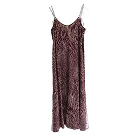 Rag & Bone Rag & Done Dirdre Polka-Dot Slipkleid Braun