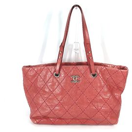 Bolsa tote On the Road da Chanel Rosa