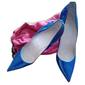 Christian Louboutin-Escarpins-Bleu Marine