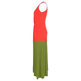 Michael Kors-Michael Kors Evening Maxi Dress in Red Viscose-Red