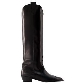 Aruna Boots - Aeyde - Leather - Black Black