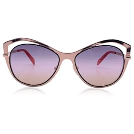 Emilio Pucci-Occhiali da sole Cat Eye Oro EP 130 28B 56/17 140 mm-D'oro