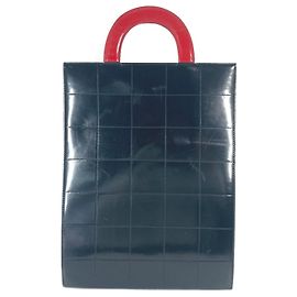 Chanel Mademoiselle Coco Chanel Tote Bag White Red