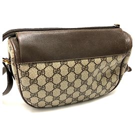 Bolsa de Ombro Gucci GG Plus Webbing Line Outro