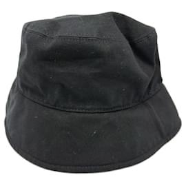 Fendi-Fendi FXQ801 Versace Collaboration Bucket Hat-Black