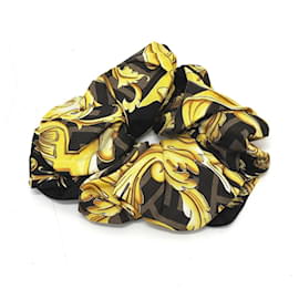 Fendi-FENDI Versace Collaboration Hair Tie-Black,Yellow