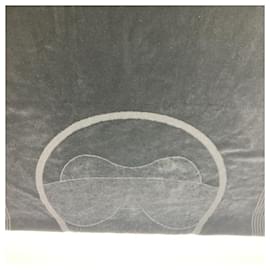 Fendi-Fendi Karl Lagerfeld Black Bath Towel-Black