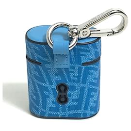 Fendi-Fendi Zucca Airpods Case-Blue