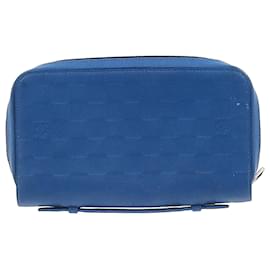 Louis Vuitton-Louis Vuitton Zippy XL Wallet in Blue Leather-Blue