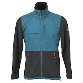The North Face-The North Face Denali Jacket in Blue and Black Polyester and Fleece-Blue