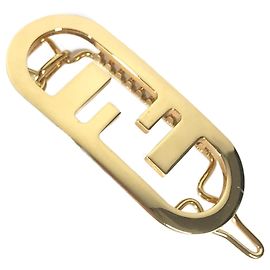 Barrette Orlock Fendi Doré