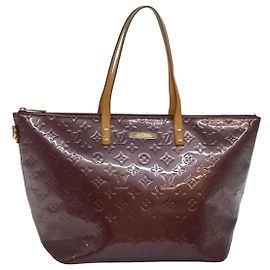 LOUIS VUITTON Monogram Vernis Bellevue GM Sac Tote Violet M93588 LV Auth ep4830 Violet