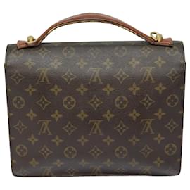 Louis Vuitton-LOUIS VUITTON Monogram Monceau 28 Hand Bag 2way M51185 LV Auth 82844-Monogram
