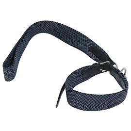 Hermès HERMES Dog Leash Canvas Blue Auth am6511 Blue