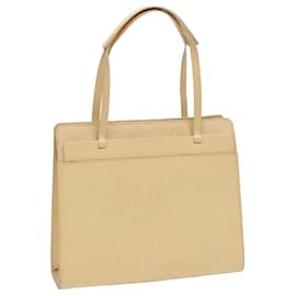 Louis Vuitton-LOUIS VUITTON Epi Croisette PM Tote Bag Vanilla M5249A LV Auth ep4846-Other