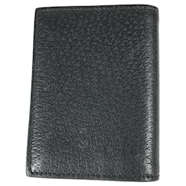Gucci-Gucci GG Marmont Double G Business Card Holder-Black