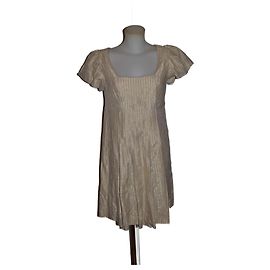 Jc De Castelbajac robe Beige Doré