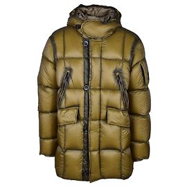 CP Company D.D. Shell Down Parka Jacket Olive Green Olive green