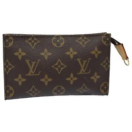 LOUIS VUITTON Monogram Bucket PM Pouch Accessory Pouch LV Auth yk13866 Monograma