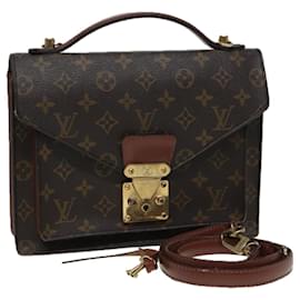 Louis Vuitton-LOUIS VUITTON Monogram Monceau 26 Shoulder Bag M51187 LV Auth 83115-Monogram