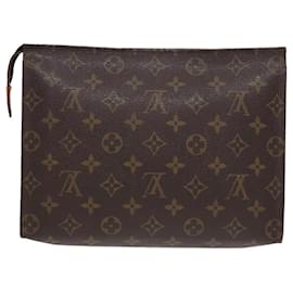 Louis Vuitton-LOUIS VUITTON Monogram Poche Toilette 26 Pouch M47542 LV Auth 82952-Monogram