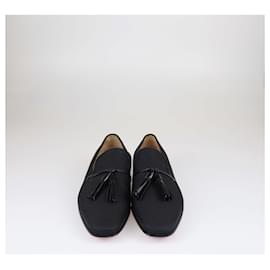 Christian Louboutin-Christian Louboutin Black Dandelion Tassel Loafers-Black