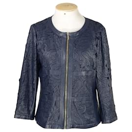 Karl Lagerfeld Blue Polyamide Jacket Blue