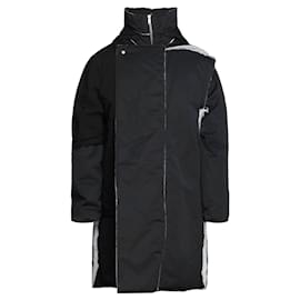 Rick Owens-Men Coats Outerwear-Black,White