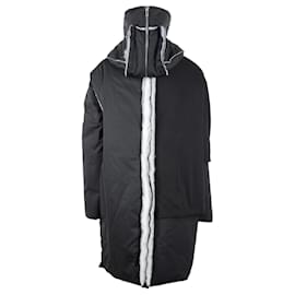 Rick Owens-Men Coats Outerwear-Black,White