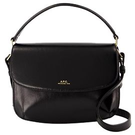 Apc Borsa a Spalla Mini Sarah - A.P.C. - Pelle - Nero Nero