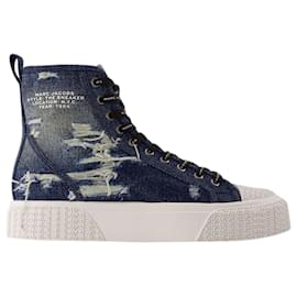 Marc Jacobs-Die High-Top-Sneaker - Marc Jacobs - Baumwolle - Blau-Blau