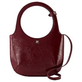 Courreges-Heilige Tasche - Courrèges - Leder - Rot-Rot