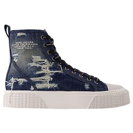 Die High-Top-Sneaker - Marc Jacobs - Baumwolle - Blau Blau