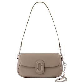 Marc Jacobs-A Pequena Bolsa de Ombro - Marc Jacobs - Couro - Cinza-Cinza